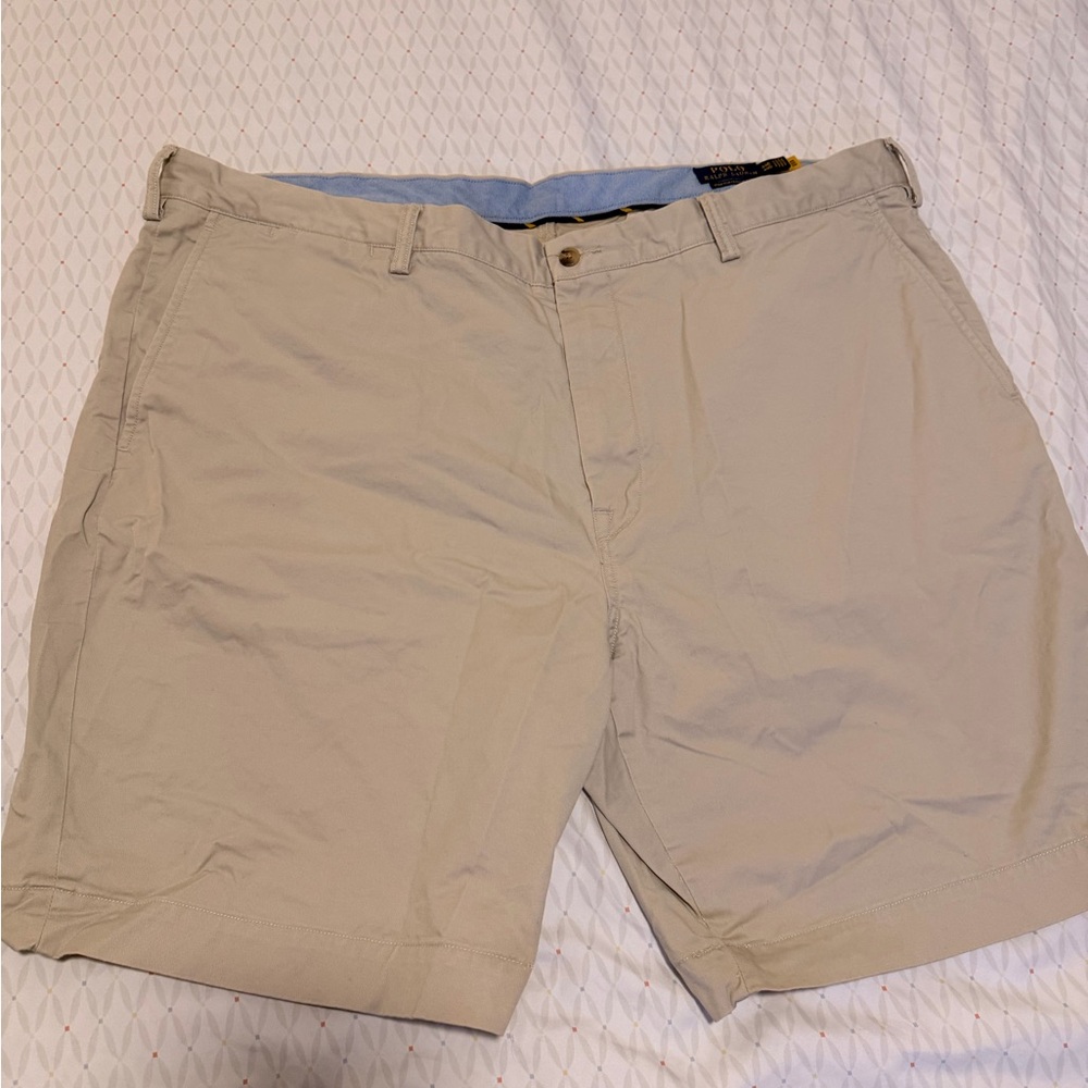 Polo by Ralph Lauren Men's Khaki Shorts Stretch Classic Fit